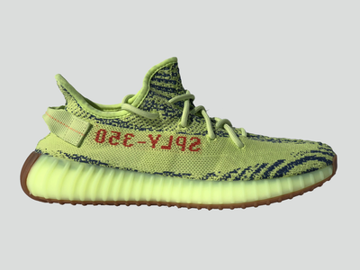 yeezy 350 yellow zebra